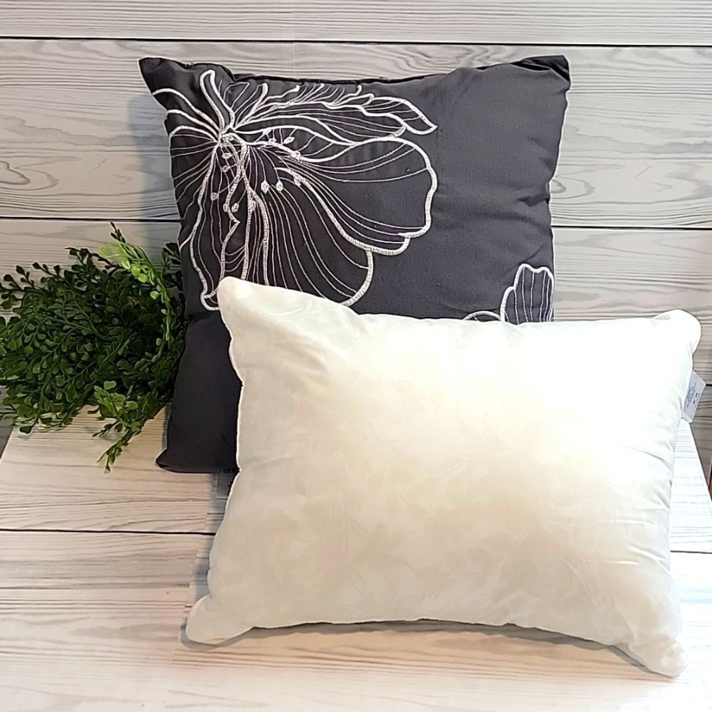 At Home cozy throw pillows set of 2